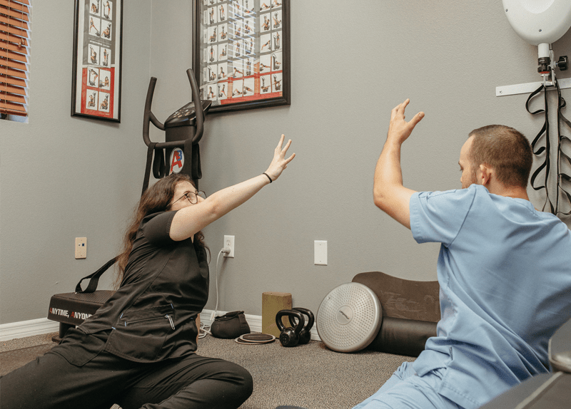 momentum medical physical therapy session