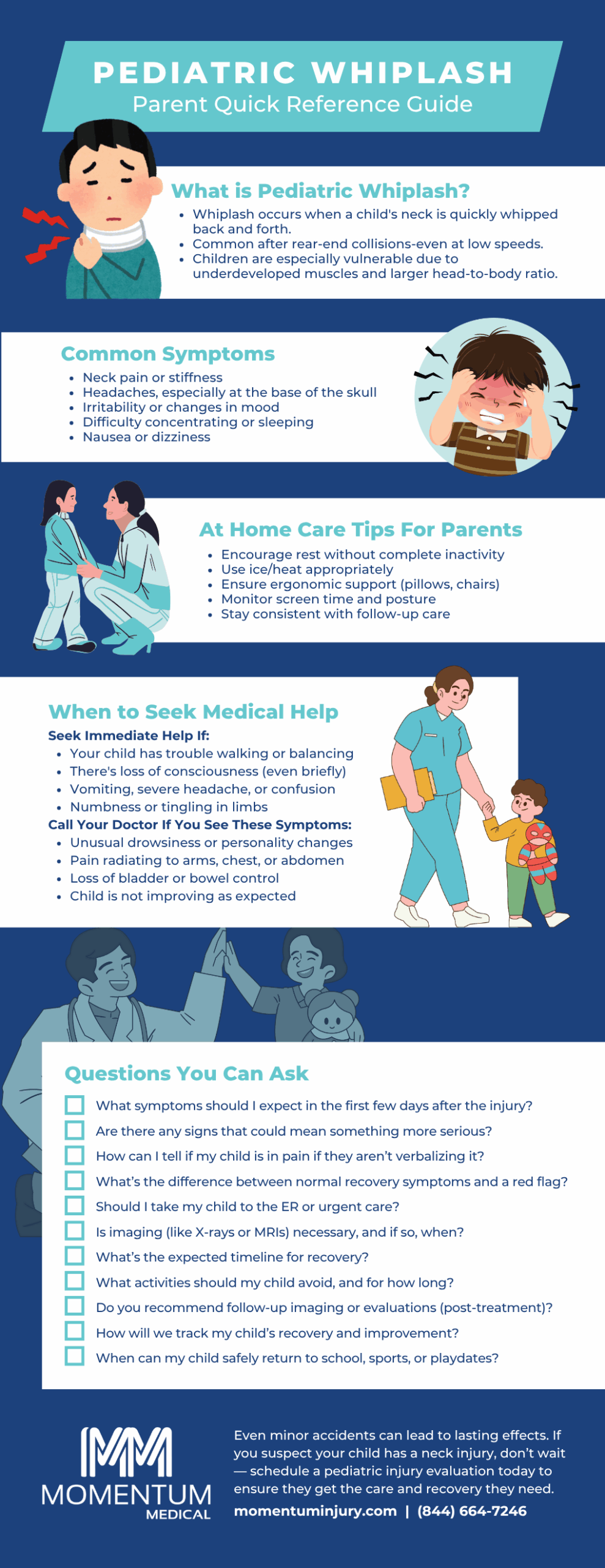 Pediatric Whiplash Reference Guide - Momentum Medical