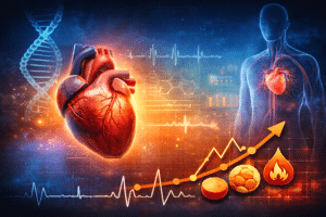 heart health and metabolism illustration