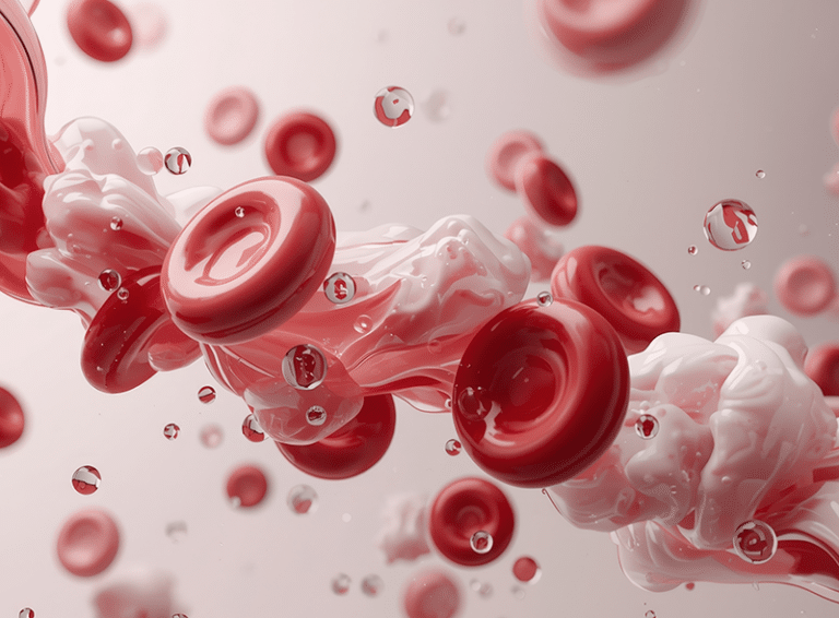 red blood cells signifying prp-vs-cortisone-injections-for-healing